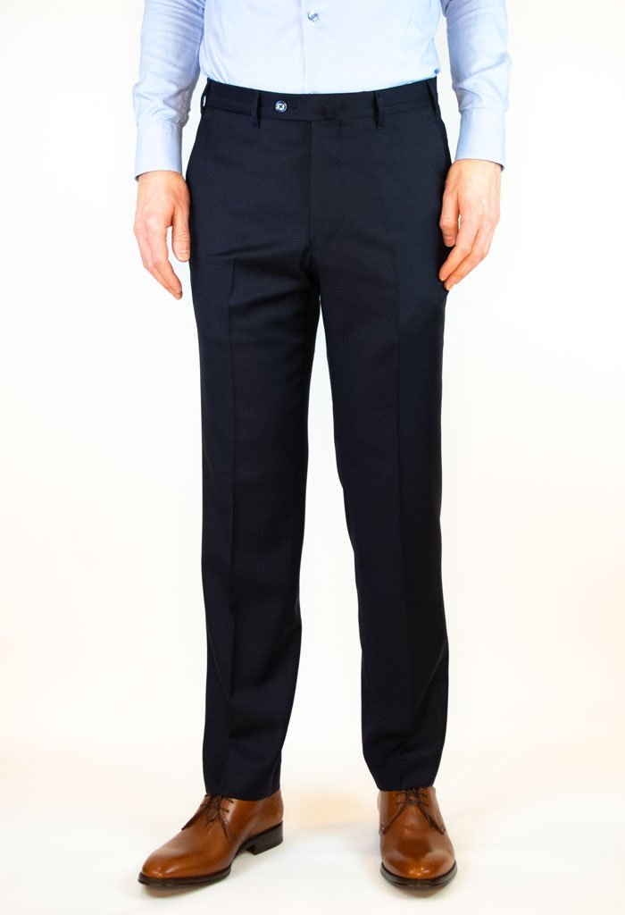 Rushbury Mens Dress Pants Navy Front